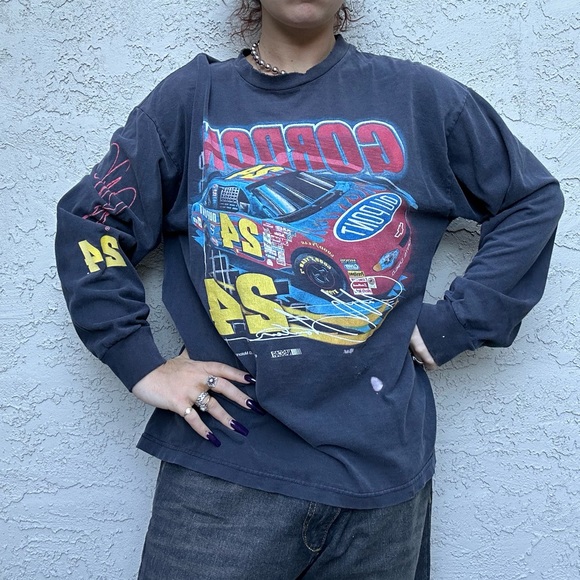 Y2k Nineties Jeff Gordon Long Sleeve T-Shirt - Picture 9 of 9